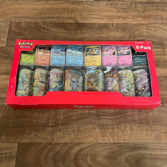 pokemon prismatic evolutions 8 mini-tins with promo cards Amazon.com: Pokemon TCG: Scarlet & Violet: Prismatic Evolutions Mini Tin  with Promo Cards (All 8 Tins) main image 1